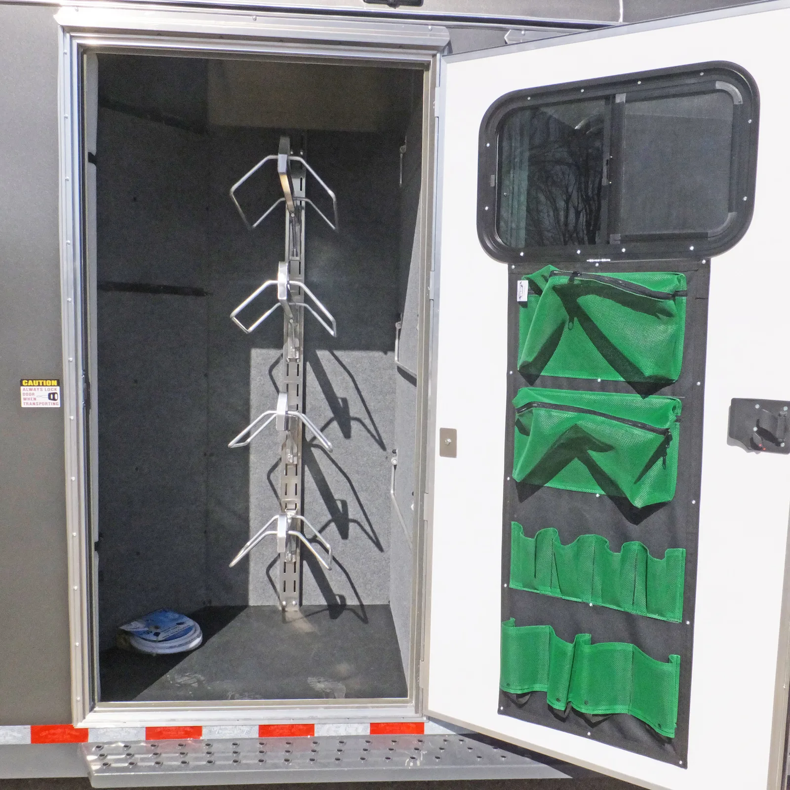 Maverick 4 horse gooseneck with side tack.